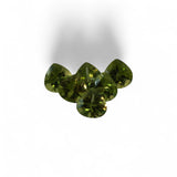 Peridot - ज़बरजद (Jabarzad) | 4.9 ct, 6 piece | Certified Loose Gemstone for Astrology & Jewelry