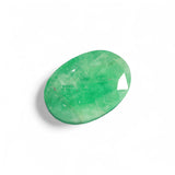 Emerald - पन्ना (Panna) | 7.15 ct from Skkota | Certified Loose Gemstone for Astrology & Jewelry