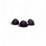 Amethyst - जमुनिया/कटैला | 15.4 ct, 3 piece | Certified Loose Gemstone for Astrology & Jewelry
