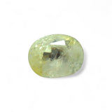 Yellow Sapphire - पुखराज (Pukhraj) | 6.46 ct from | Certified Loose Gemstone for Astrology & Jewelry