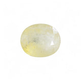 Yellow Sapphire - पुखराज (Pukhraj) | 6 ct from Srilanka | Certified Loose Gemstone for Astrology & Jewelry