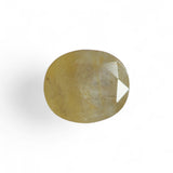 Yellow Sapphire - पुखराज (Pukhraj) | 6.1 ct from Srilanka | Certified Loose Gemstone for Astrology & Jewelry