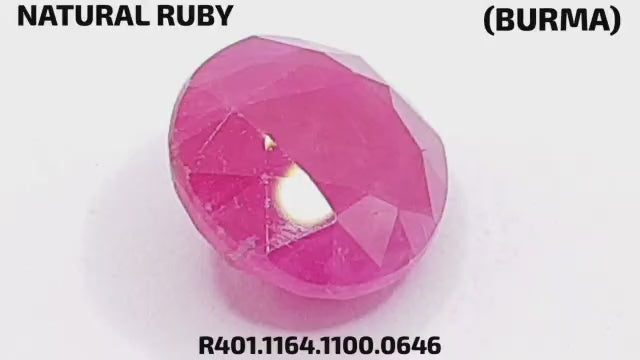 Natural Ruby - माणिक (Manik), सूर्यरत्न | 7.65 ct from Burma (Mayanmar) | Certified Loose Gemstone for Astrology & Jewelry