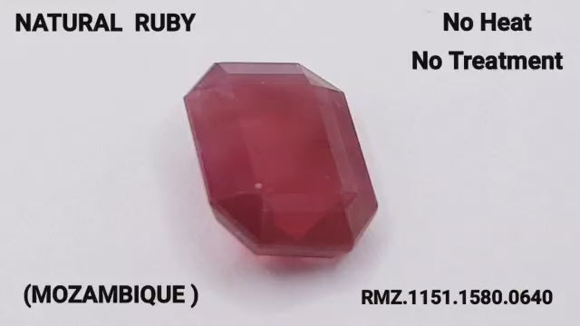 Natural Ruby - माणिक (Manik), सूर्यरत्न | 6.4 ct from Mozambique | Certified Loose Gemstone for Astrology & Jewelry