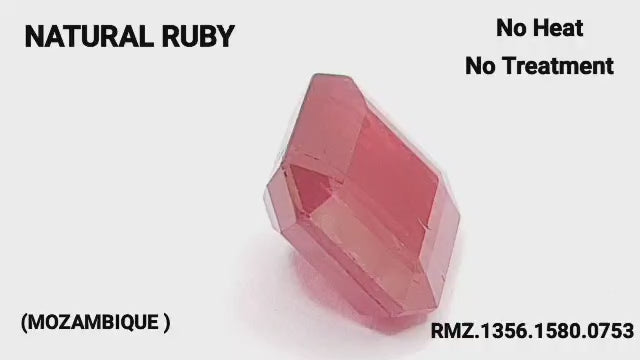 Natural Ruby - माणिक (Manik), सूर्यरत्न | 7.53 ct from Mozambique | Certified Loose Gemstone for Astrology & Jewelry