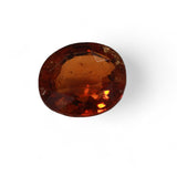 Hessonite - गोमेद (Gomed) | 4.19 ct from  | Certified Loose Gemstone for Astrology & Jewelry