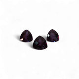 Amethyst - जमुनिया/कटैला | 15.4 ct, 3 piece | Certified Loose Gemstone for Astrology & Jewelry