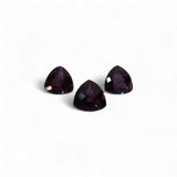 Amethyst - जमुनिया/कटैला | 15.4 ct, 3 piece | Certified Loose Gemstone for Astrology & Jewelry