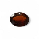 Hessonite - गोमेद (Gomed) | 3.699 ct from  | Certified Loose Gemstone for Astrology & Jewelry
