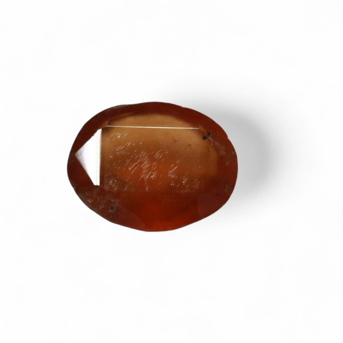 Hessonite - गोमेद (Gomed) | 4.089 ct from  | Certified Loose Gemstone for Astrology & Jewelry