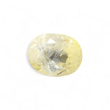 Yellow Sapphire - पुखराज (Pukhraj) | 6.46 ct from | Certified Loose Gemstone for Astrology & Jewelry