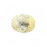 Yellow Sapphire - पुखराज (Pukhraj) | 6.46 ct from | Certified Loose Gemstone for Astrology & Jewelry