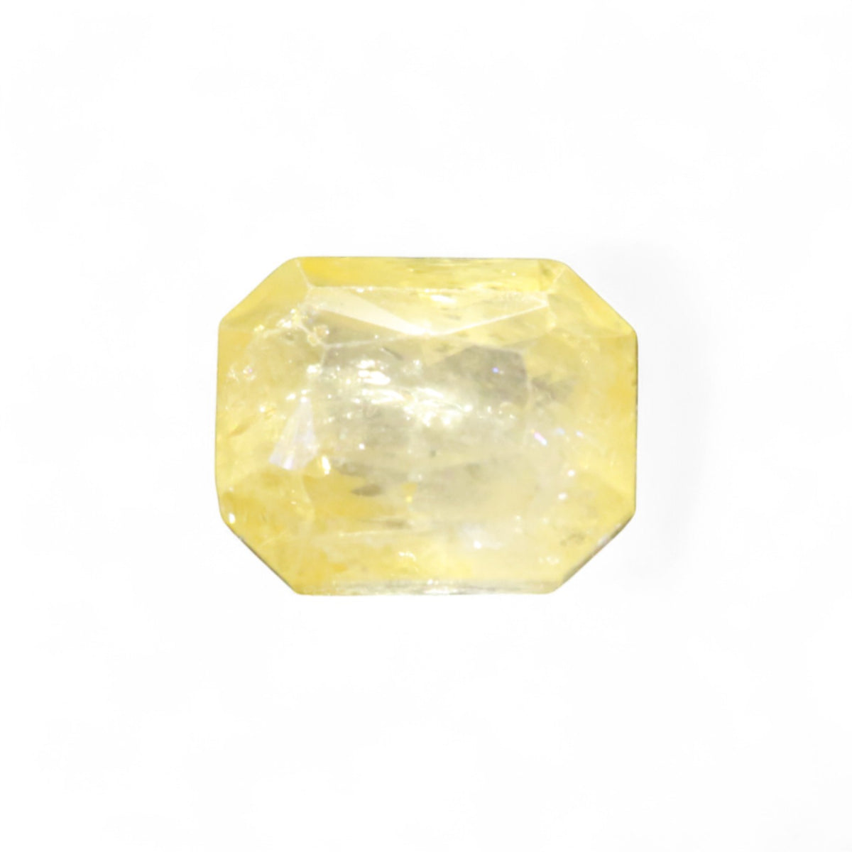 Yellow Sapphire - पुखराज (Pukhraj) | 2.23 ct from | Certified Loose Gemstone for Astrology & Jewelry