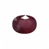 Ruby - माणिक (Manik), सूर्यरत्न | 6.893 ct from  | Certified Loose Gemstone for Astrology & Jewelry