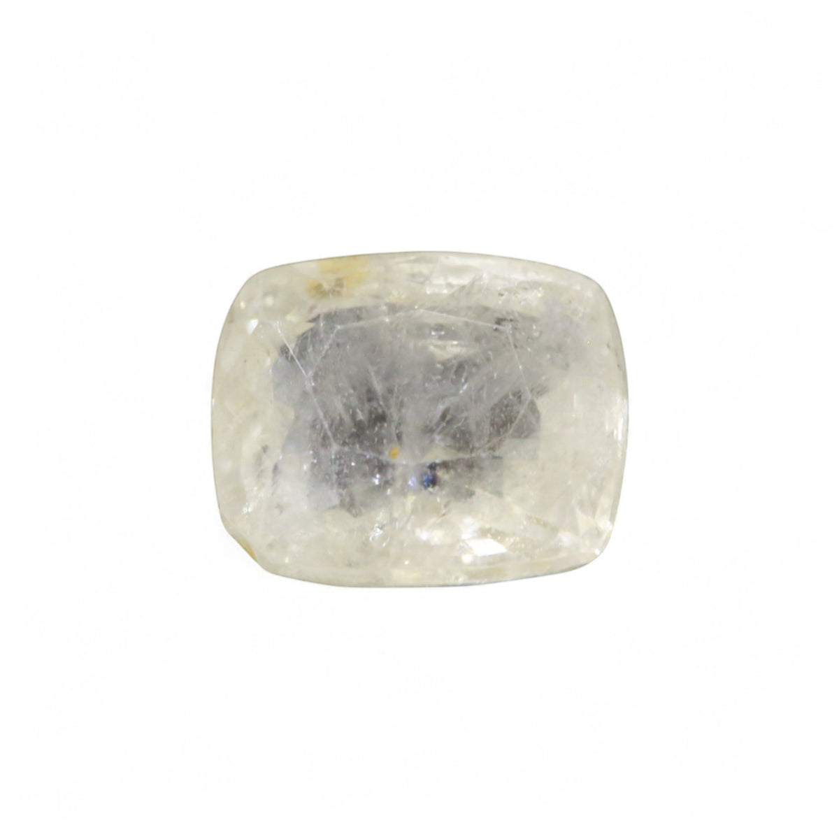 Yellow Sapphire - पुखराज (Pukhraj) | 5.79 ct from | Certified Loose Gemstone for Astrology & Jewelry