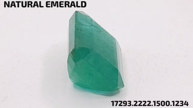 Natural Emerald - पन्ना (Panna) | 8.81 ct from Zambia | Certified Loose Gemstone for Astrology & Jewelry