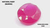 Natural Ruby - माणिक (Manik), सूर्यरत्न | 6.89 ct from Burma (Mayanmar) | Certified Loose Gemstone for Astrology & Jewelry