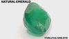 Natural Emerald - पन्ना (Panna) | 7.77 ct from Zambia | Certified Loose Gemstone for Astrology & Jewelry