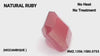 Natural Ruby - माणिक (Manik), सूर्यरत्न | 7.53 ct from Mozambique | Certified Loose Gemstone for Astrology & Jewelry